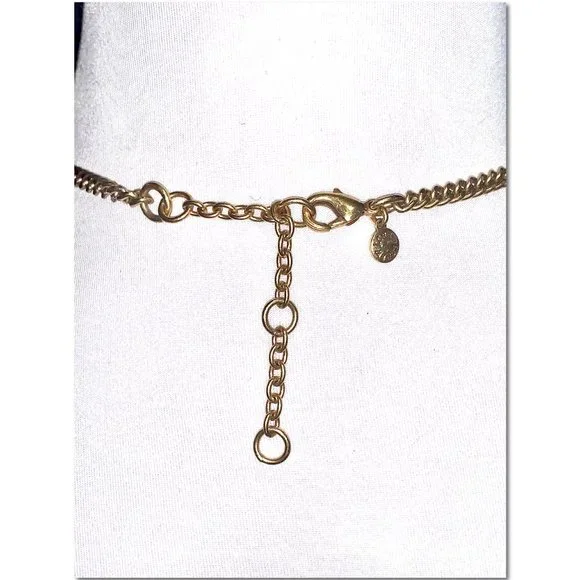 J. Crew Crystal and Opal Cluster Statement Necklace EUC - Picture 6 of 9